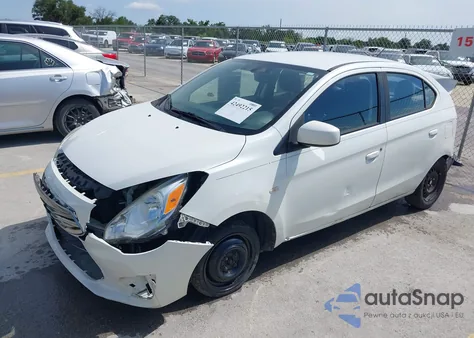 2017 Mitsubishi Mirage G4 Es из США, поврежденный, VIN ML32F3FJ0HHF12482